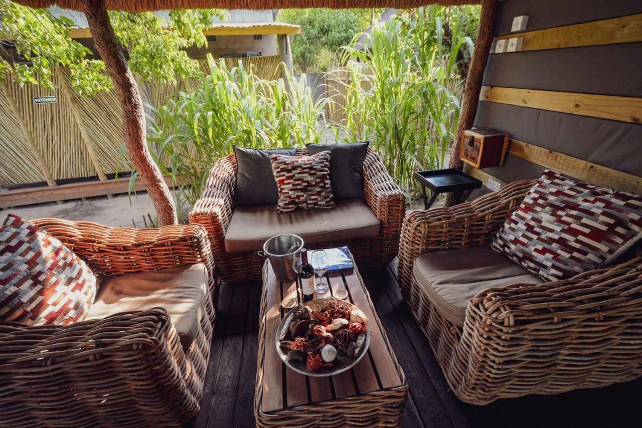African Excursions Guest House Khwai ภายนอก รูปภาพ